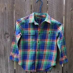 Ralph Lauren Boys' Cotton Button-Down Shirt